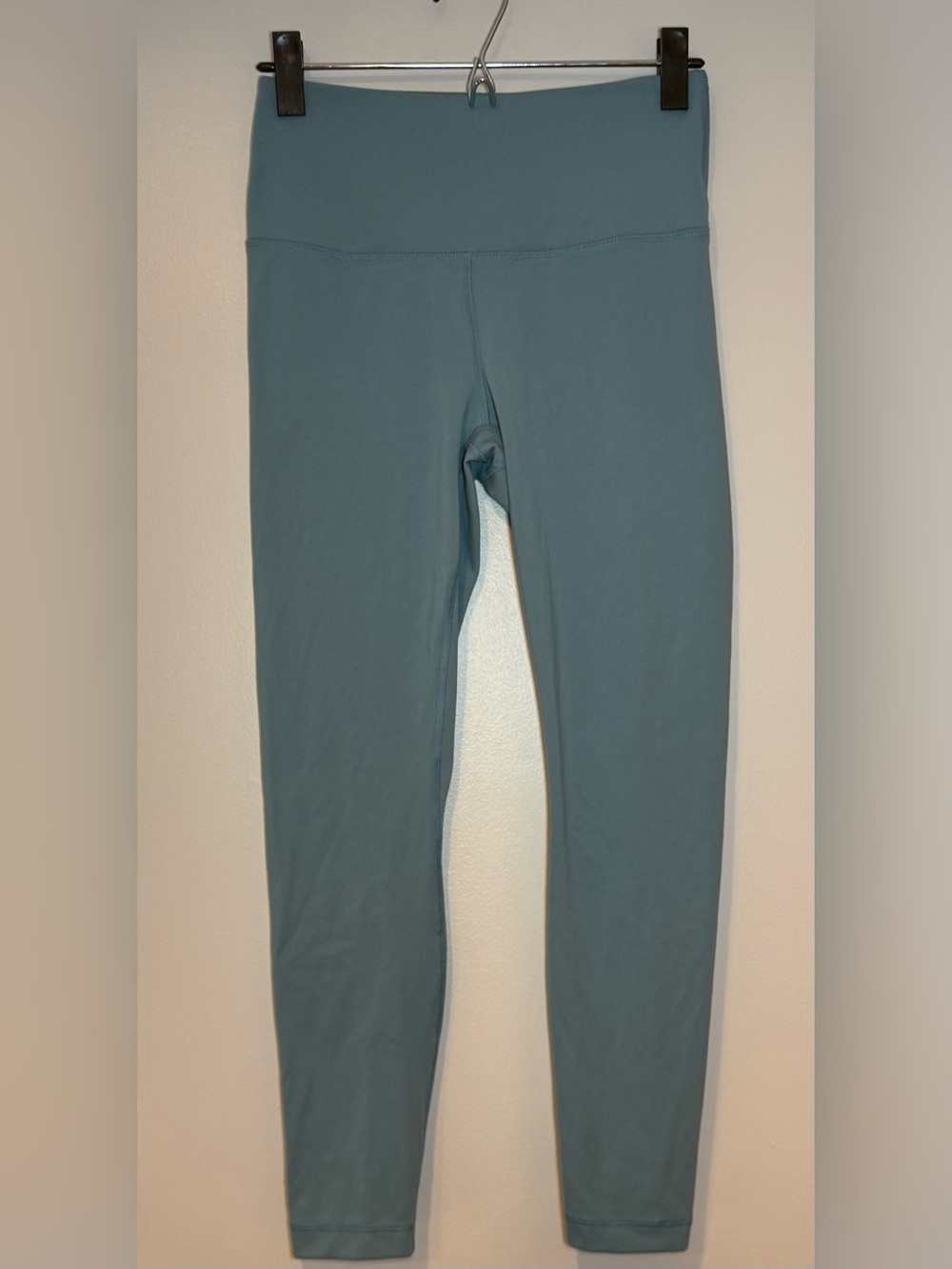 Yogalicious Women's Lux High Waisted Muted Blue/Green Leggings Size Small